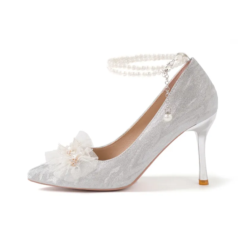 A Poinsettia Princess High Heels Women's-5