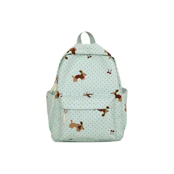 BAODIDAISHU Nylon Backpack Regular Women's Black/Purple/Green/Pink/Beige/Light Yellow