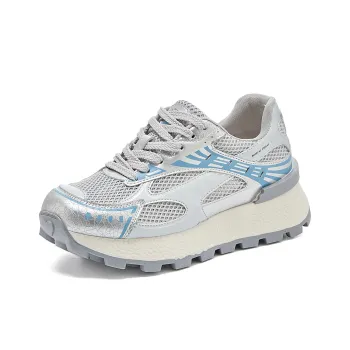 La Chapelle Abrasion Resistant Low Top Casual Shoes Women's Blue