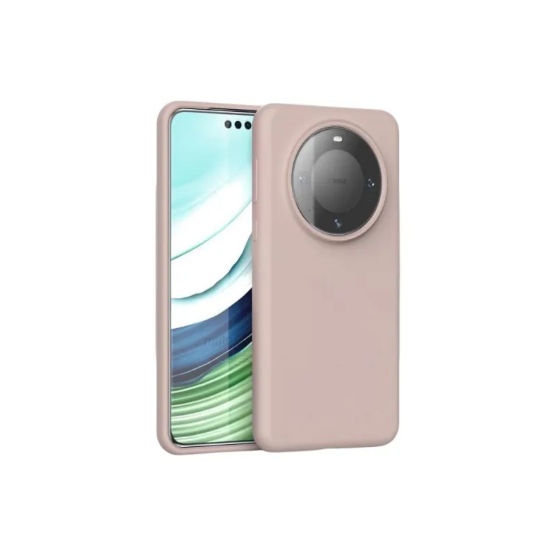 Record Star Silicone Material Impact Resistant Phone Cases Compatibility Huawei Mate 60 Pro Girly Solid Color-15