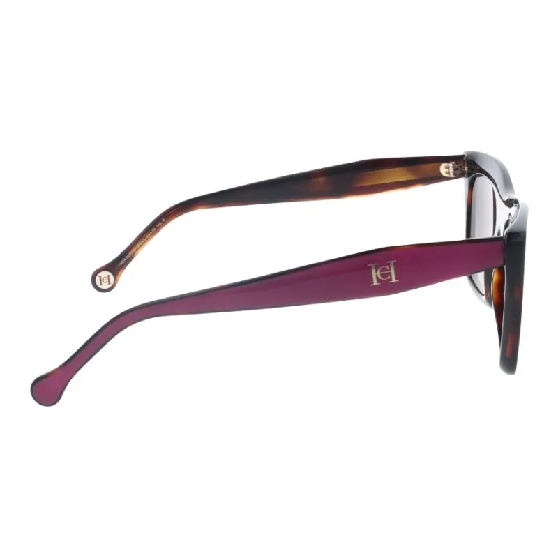 CarolinaHerrera Acetate Square Sunglasses Unisex Tortoiseshell-1