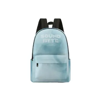 Soundbyte Polyester Backpack Regular Unisex Light Blue