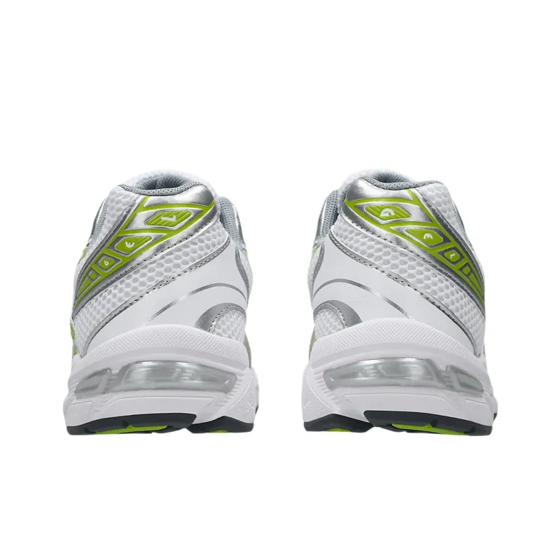 Asics Gel 1130 Slip Resistant And Breathable Low Top Running Shoes Unisex White Green-5