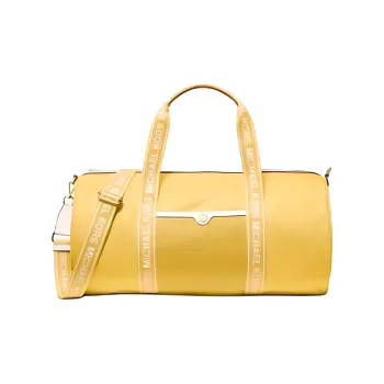 MICHAEL KORS Jet Set Nylon Travel Bag Unisex Yellow Daisy