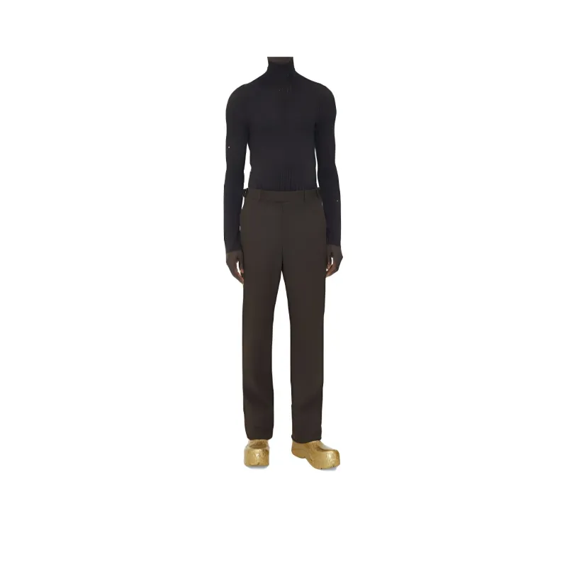 Bottega Veneta Casual Pants Men Chocolate-0