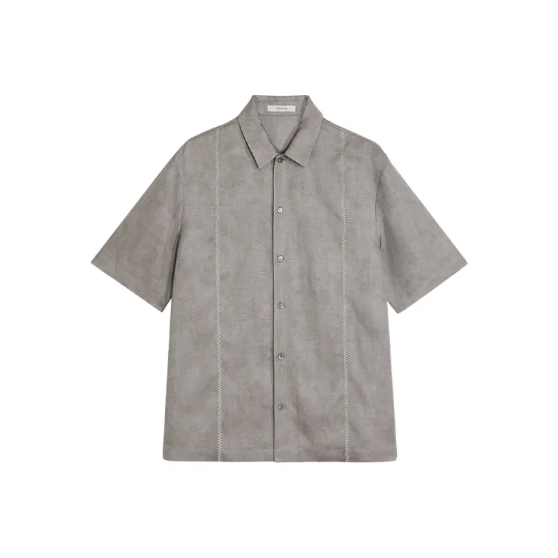 Osens Shirts Men Titanium Purple Gray-0
