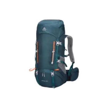 AIONE Mountaineering Bag Outdoor Bag PU 50L Teal Misty Green Unisex