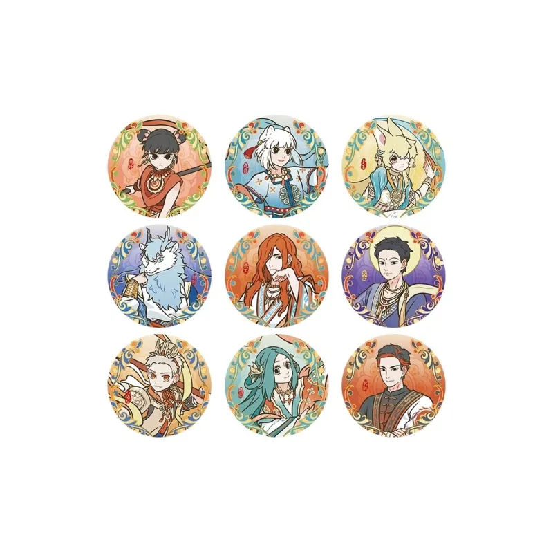 Inhuman Dunhuang Academy Collaboration Auspicious Beast Collection Badges-5