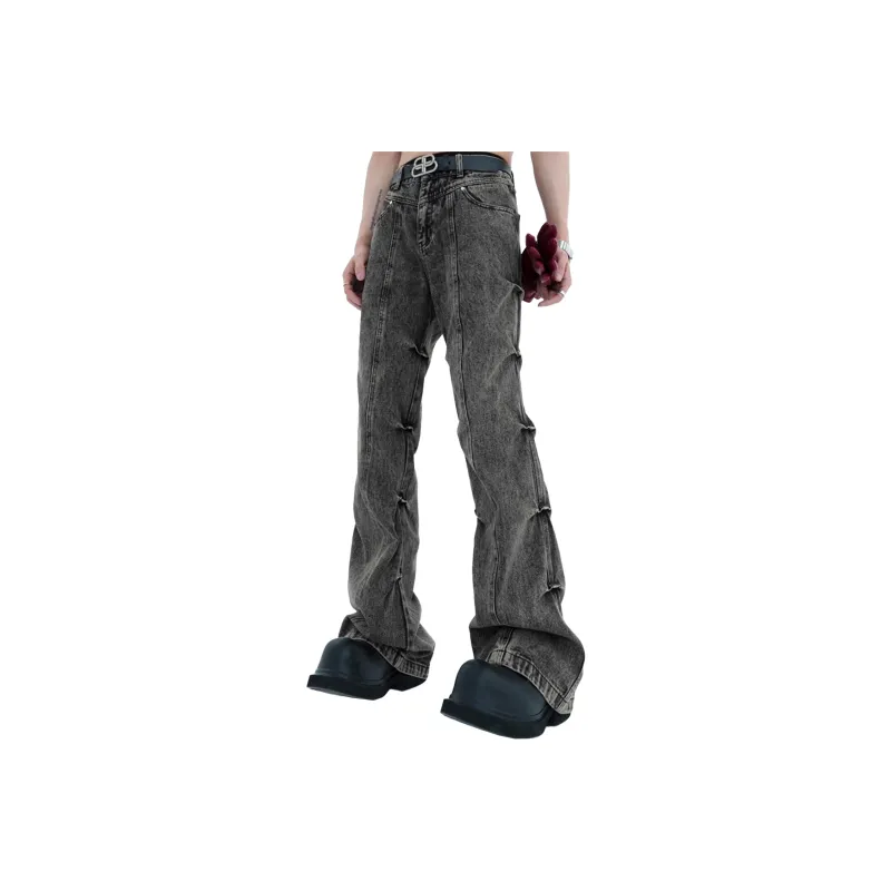 WHELVE Jeans Unisex Gray-0