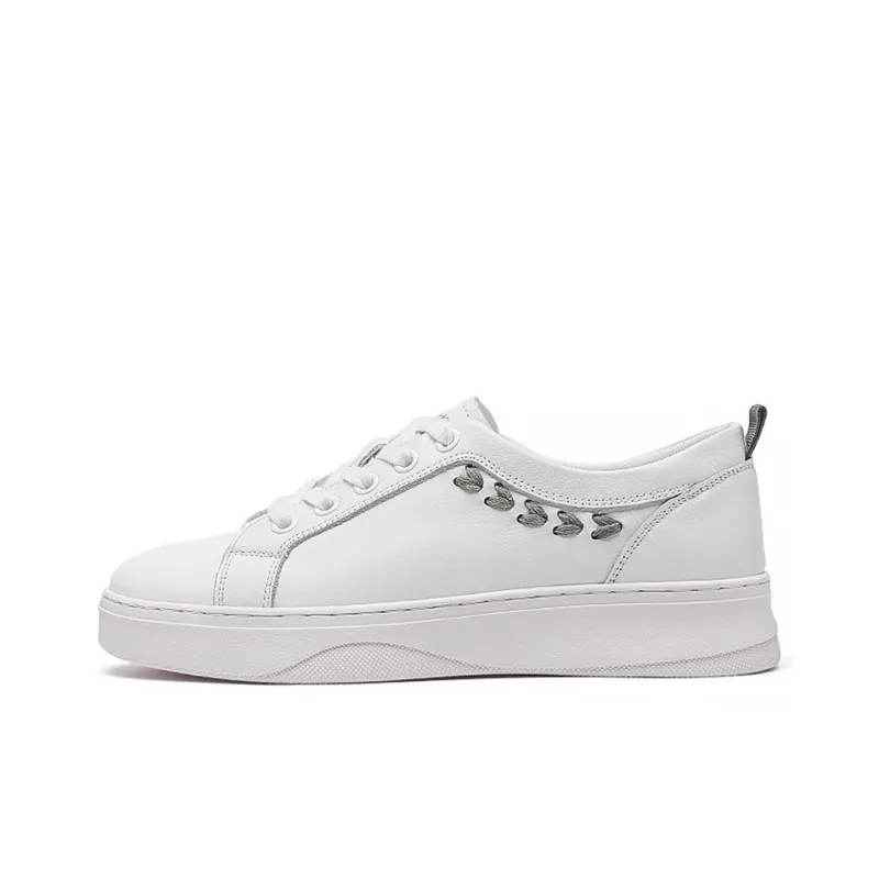 Spider King Low Top Skateboard Shoes Women's Gray-0