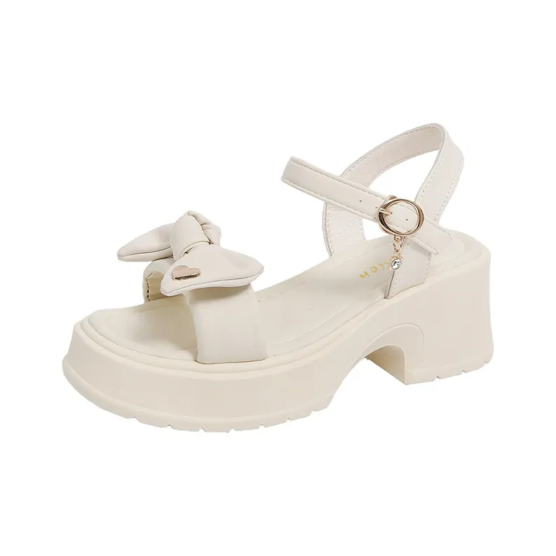 WUJI One Strap Sandals 6.5cm Women's-5