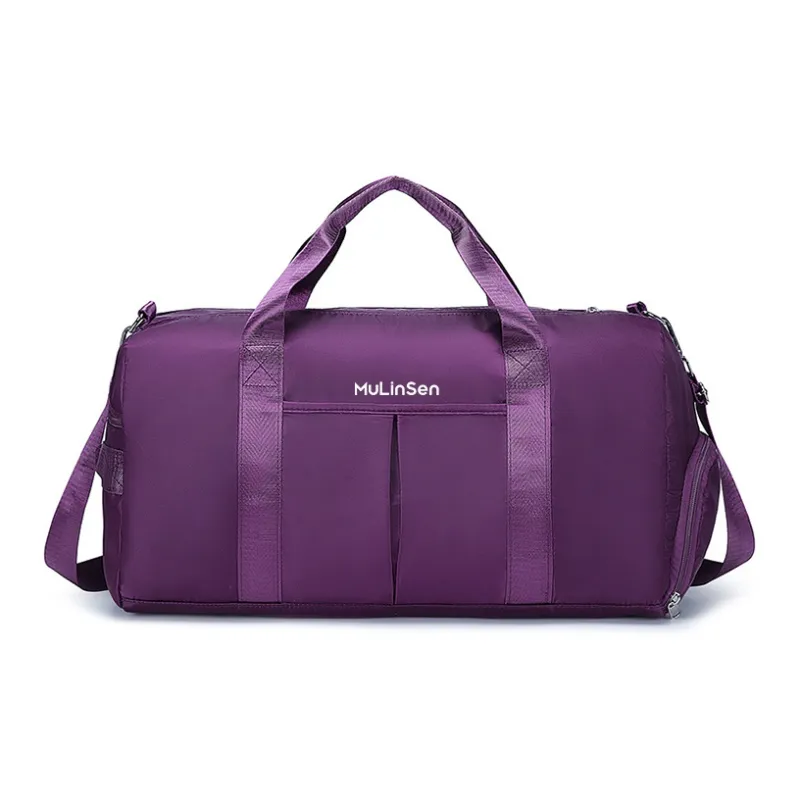 Mulinsen Polyester Portable Crossbody Bag, Travel Bag Unisex Multicolor-8