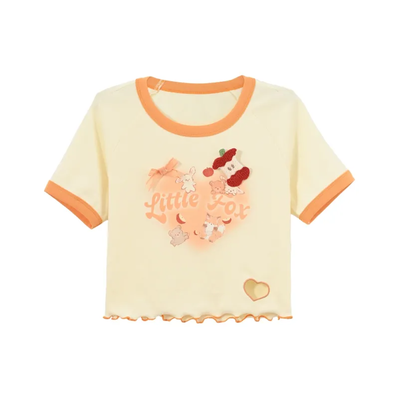 SNBL T Shirts Women's Apricot-0
