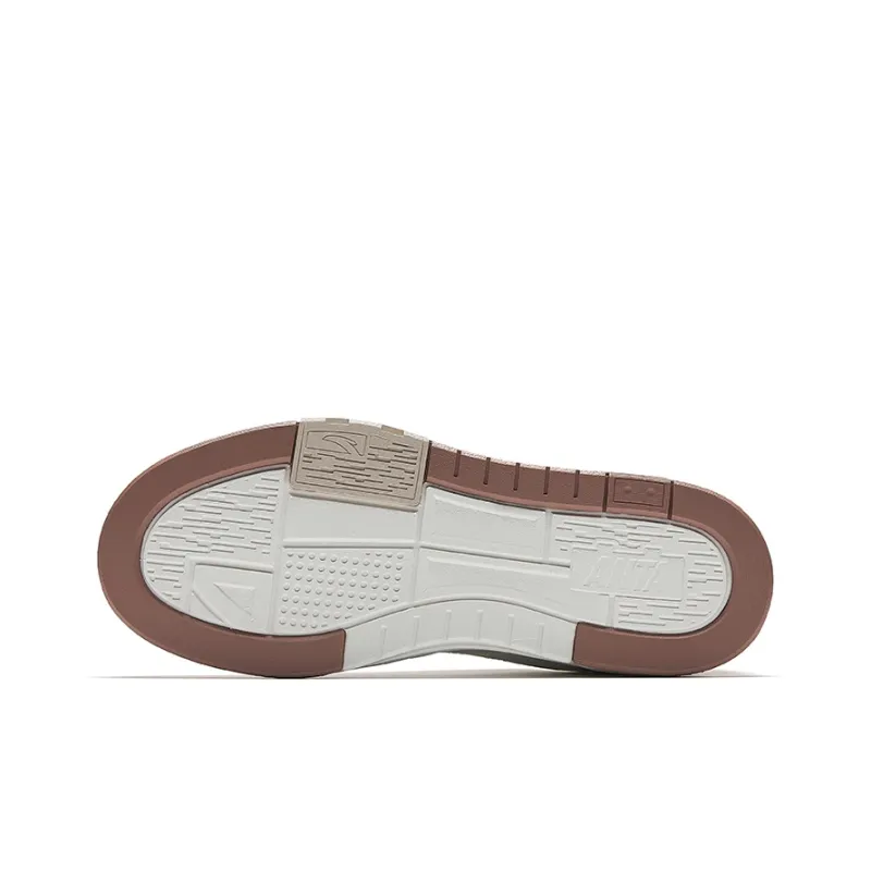 Anta Anti Slip Wear Resistant Low Top Skateboard Shoes Women's Tea Brown-4