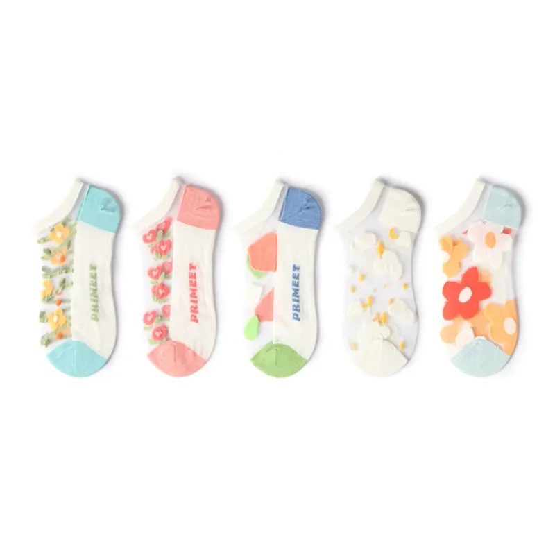 Primeet Ankle Socks Women's 5 Pack-0