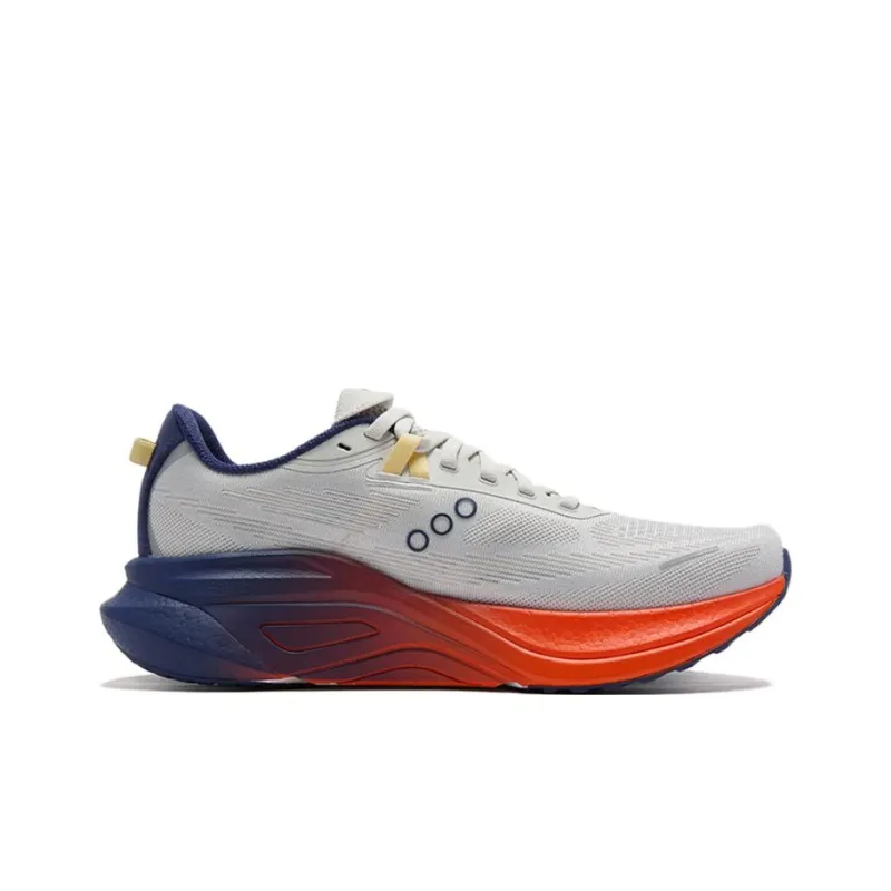 Saucony Anti Slip Wear Resistant Low Top Running Shoes Unisex Gray-1