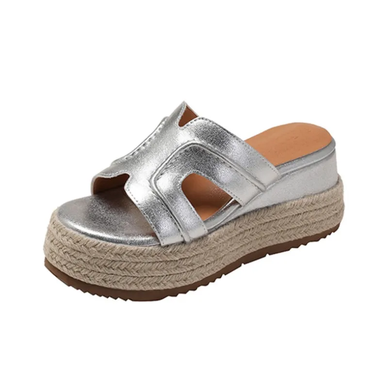 TATAYA Rubber Sole Abrasion Resistant Slide Slippers Women's-0