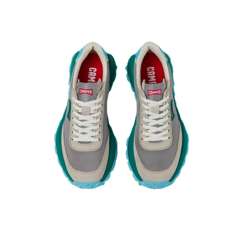 CAMPER Drift Trail VIBRAM Abrasion Resistant Low Top Casual Shoes Women's Gray Brown-2