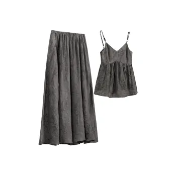 TOUCH Skirt Set Women's Dark Gray