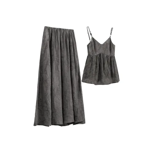 TOUCH Skirt Set Women's Dark Gray