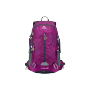 AIONE Mountaineering Bag Outdoor Bag Nylon 38L Rose Red Unisex