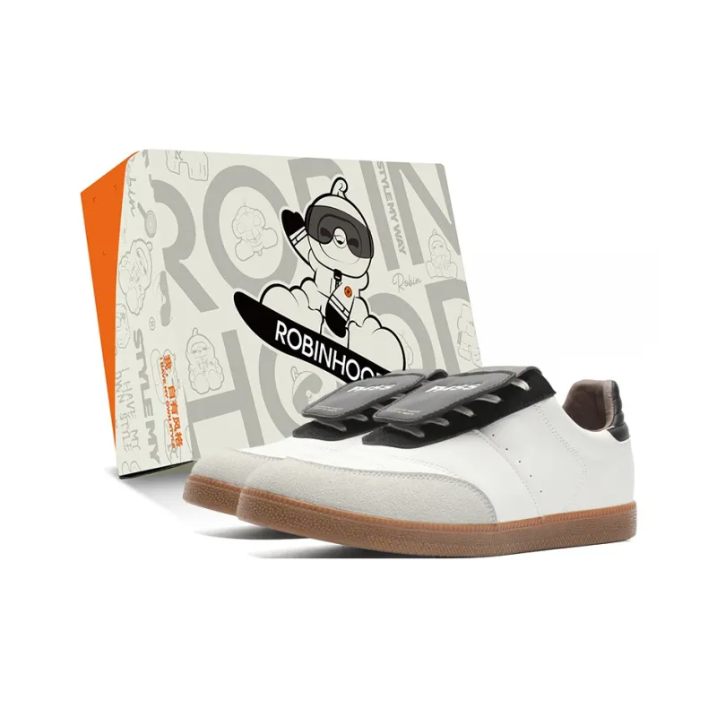 ROBINHOOD Anti Slip Wear Resistant Low Top Skateboard Shoes Unisex Box Included-7