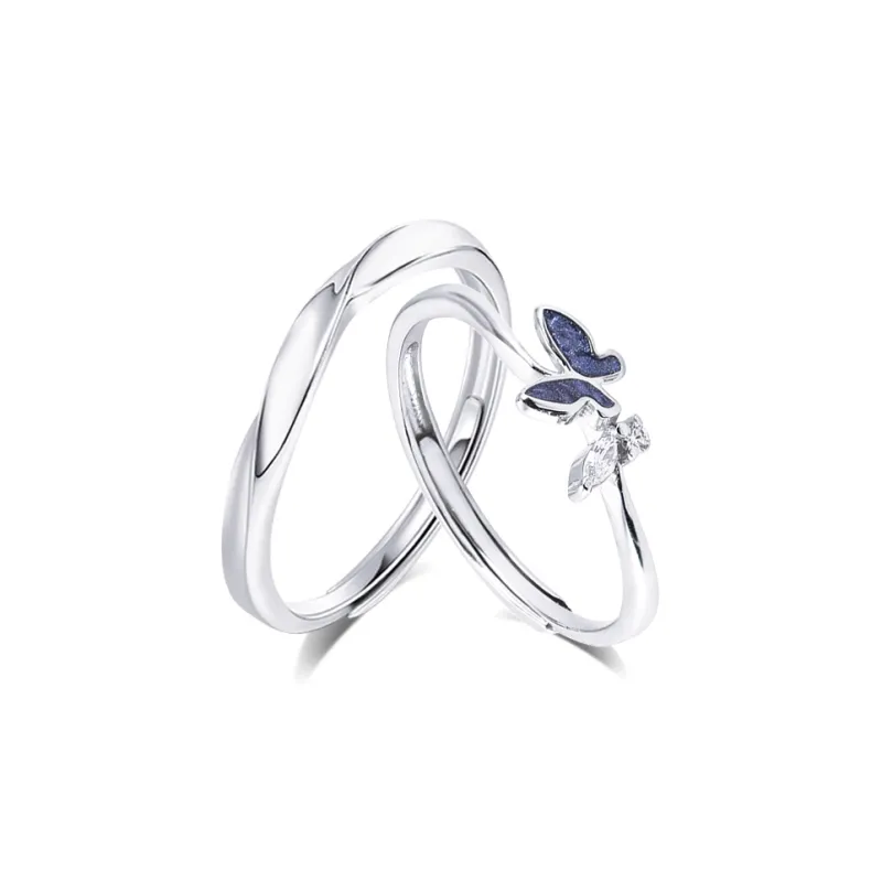 KUMET Sterling Silver Rings Unisex-0
