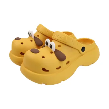 Thin Strips Sandal Slippers Women's, Ginger Yellow