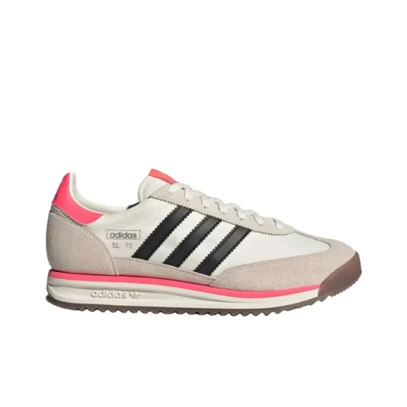 Adidas Originals SL 72 RS Anti Slip Wear Resistant Low Top Casual Shoes Men's Beige-1