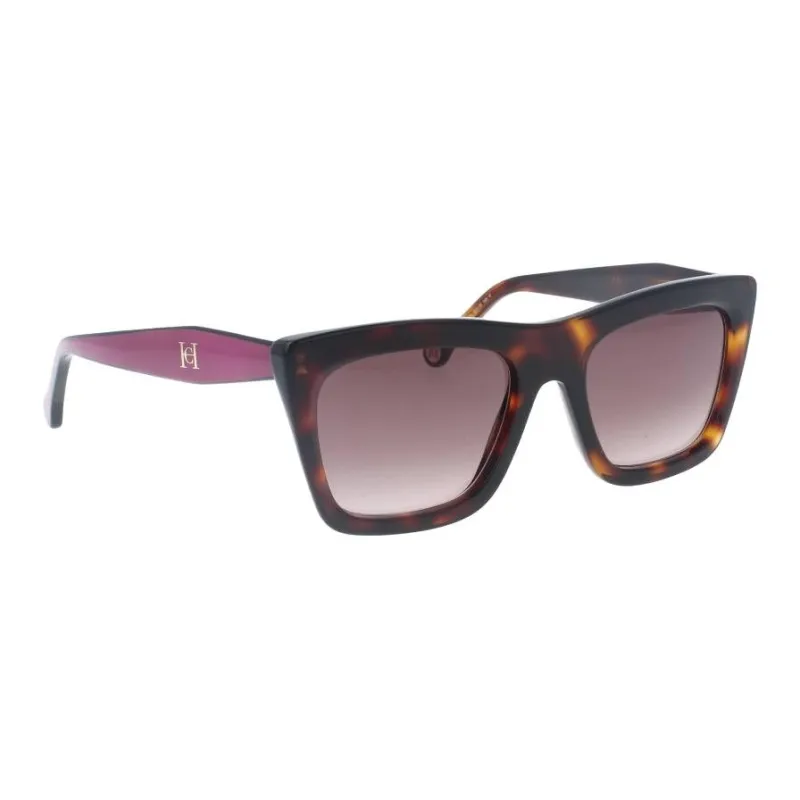 CarolinaHerrera Acetate Square Sunglasses Unisex Tortoiseshell-2
