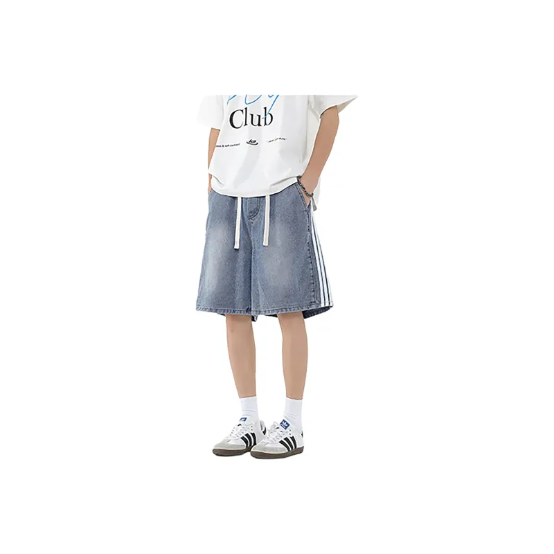 Ang2 Stu Denim Shorts Unisex-3