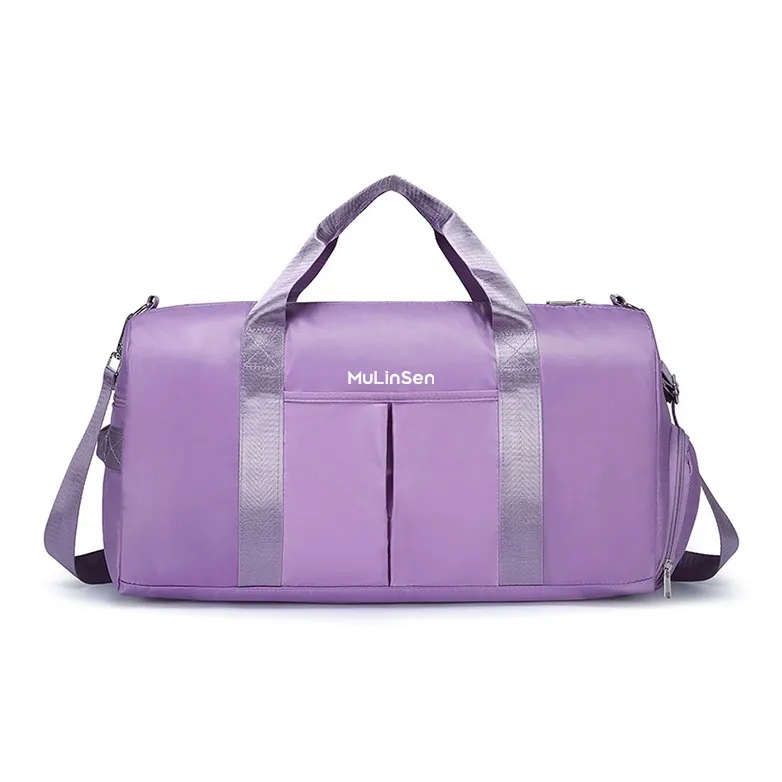 Mulinsen Polyester Portable Crossbody Bag, Travel Bag Unisex Multicolor-6
