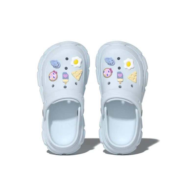 LATE TIME Women's Summer Eva Platform Height Increasing, Anti Collision Closed Toe Slippers-1