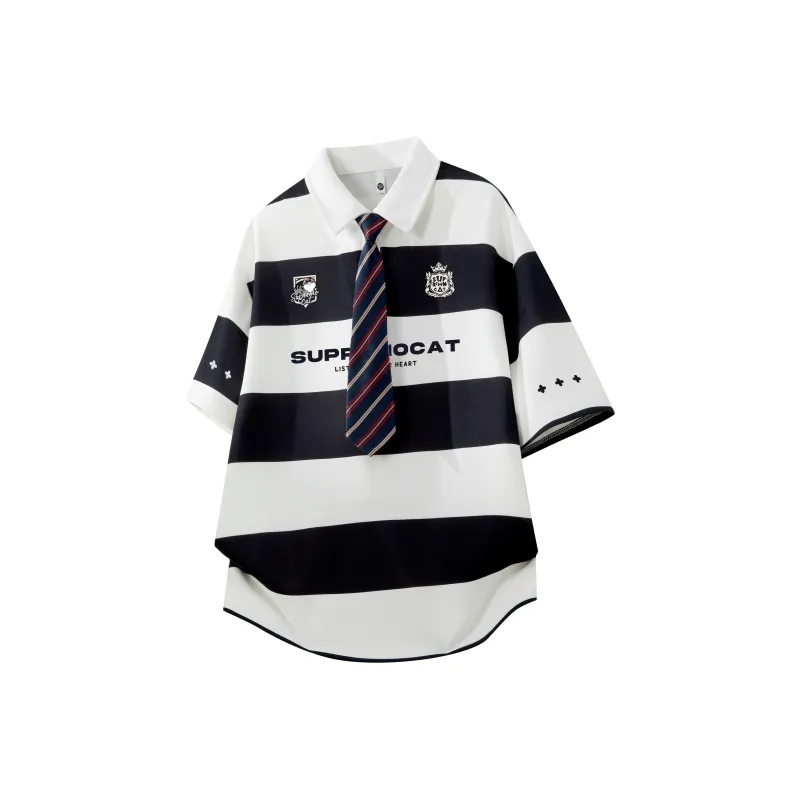 Supremo Cat Polo Shirts Unisex-2
