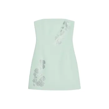 ZARA Sleeveless Dresses Women's Light Mint