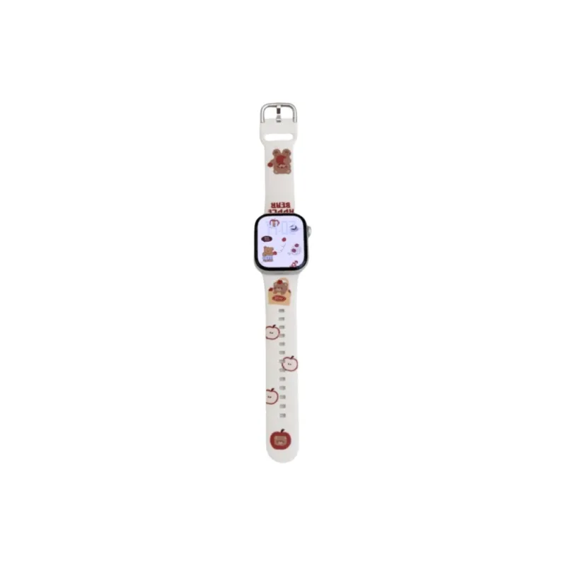 Vobafe Apple Compatibility Watch Band Silicone Material-18