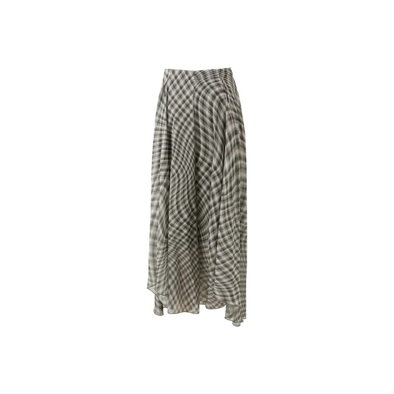 3COLOUR Casual Long Skirt Women's-1
