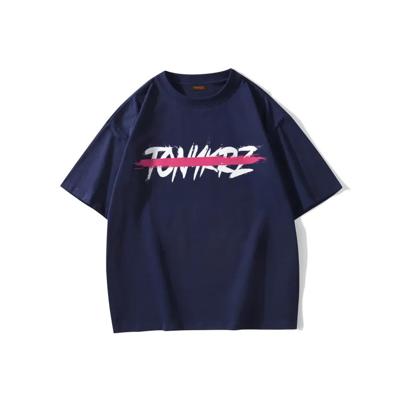 TONYKRZ T Shirts Unisex Navy Blue-1