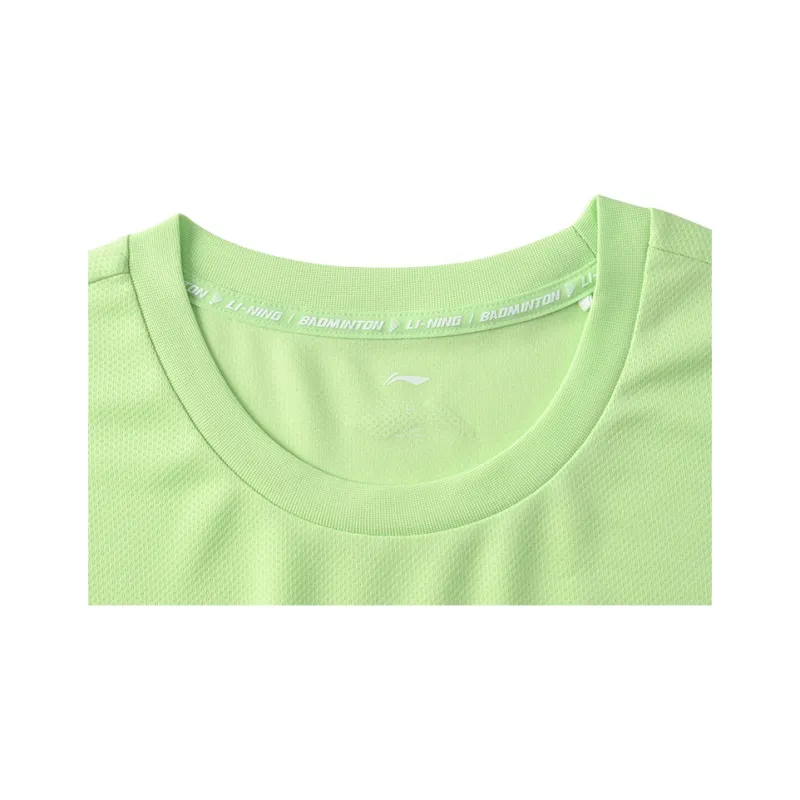 LiNing Badminton Series T Shirt Unisex Sky Water Green-4