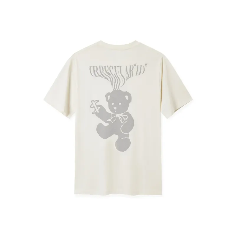 XTEP T Shirt Unisex Cotton White-1