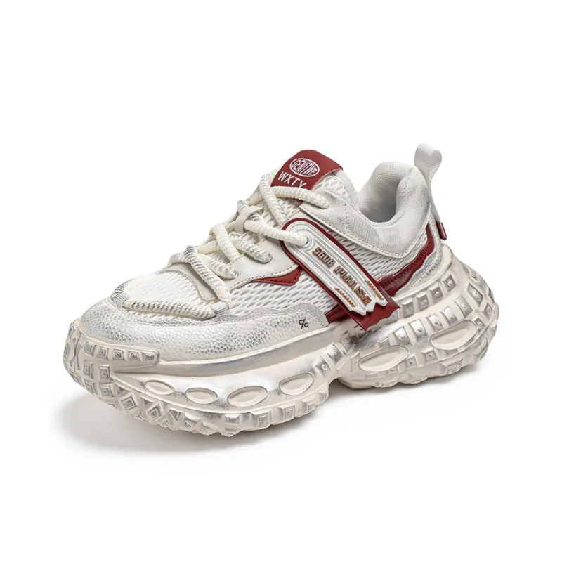 Colorful Creations Slip Resistant, Abrasion Resistant, Breathable, Height Increasing Chunky Sneakers Men's-5