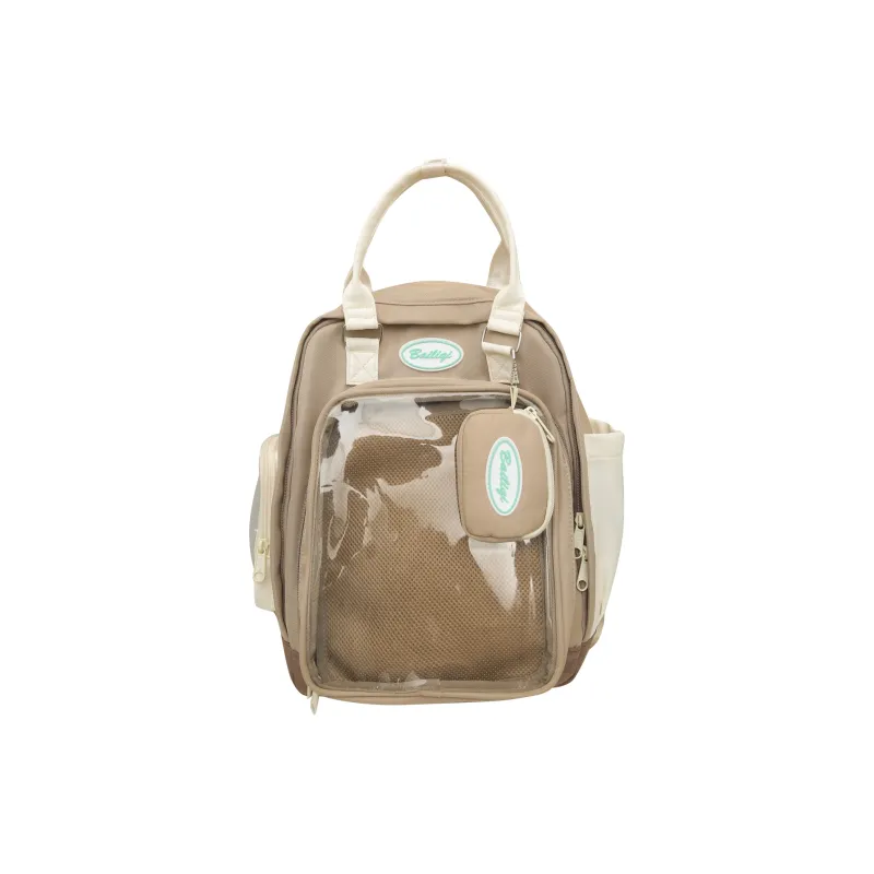 SUN EARTH &U Nylon With PVC Backpack Regular Kids' Multicolor-4