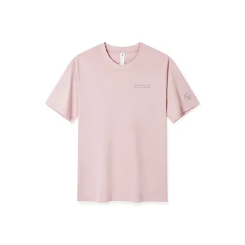 XTEP T Shirt Unisex Flower Language Pink