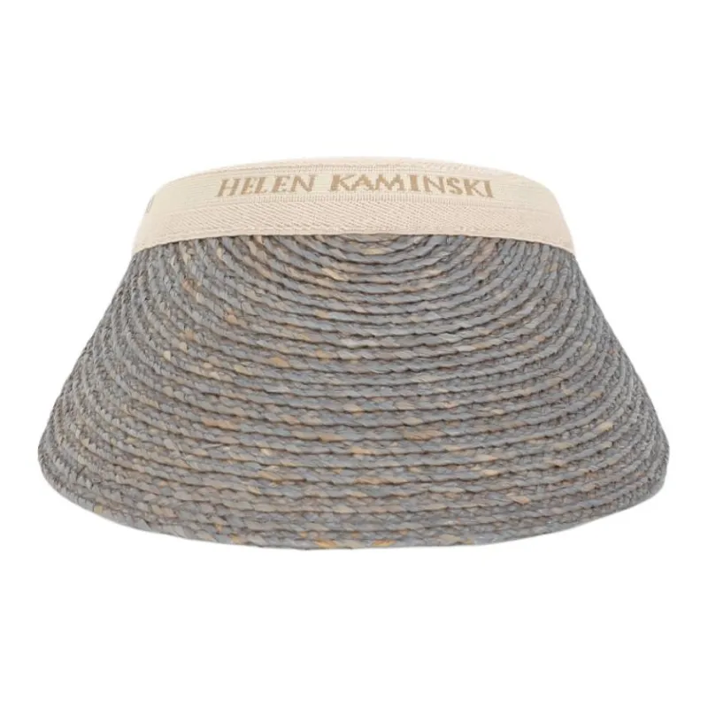 HELEN KAMINSKI Raffia Sun Protection Hats Unisex Gray-1