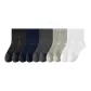 4 Black+4 Navy Blue+2 Dark Gray