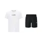 Clothing Set (White Top+Black Bottom)