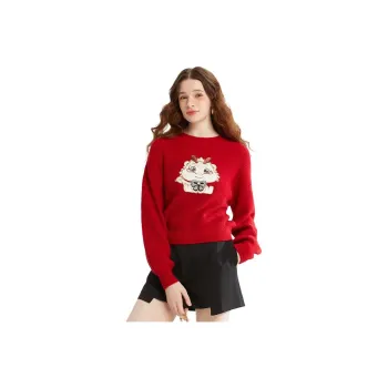 Caroline Sweaters Women's Red