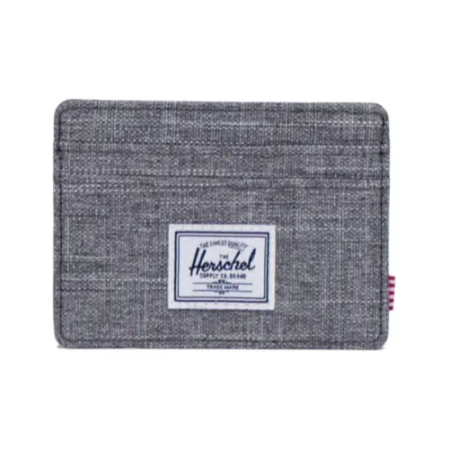 Herschel EcoSystem™ 600D Fabric Card Holder Unisex Gray
