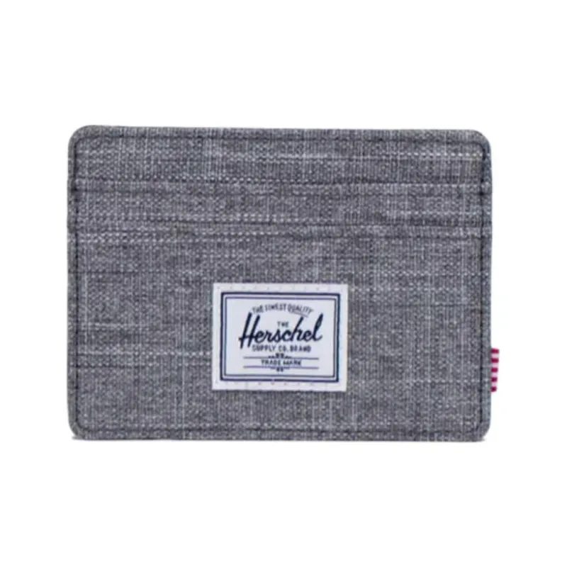 Herschel EcoSystem™ 600D Fabric Card Holder Unisex Gray-0