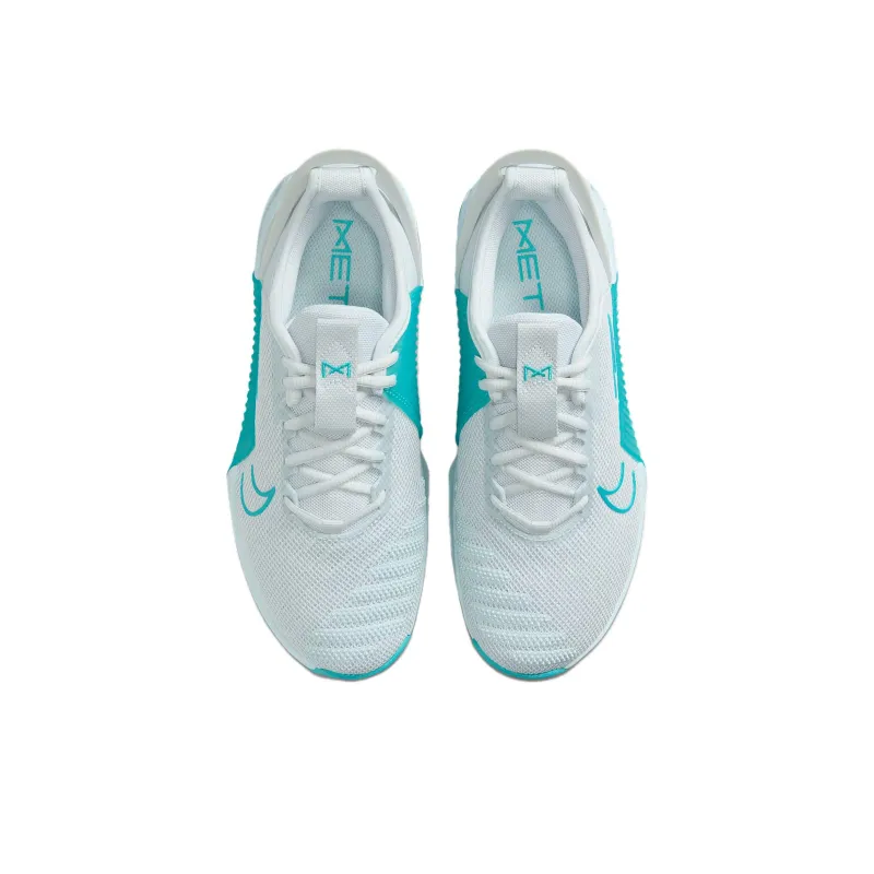 Nike Metcon 9 Slip Resistant And Breathable Low Top Running Shoes Women's Gray Green-3